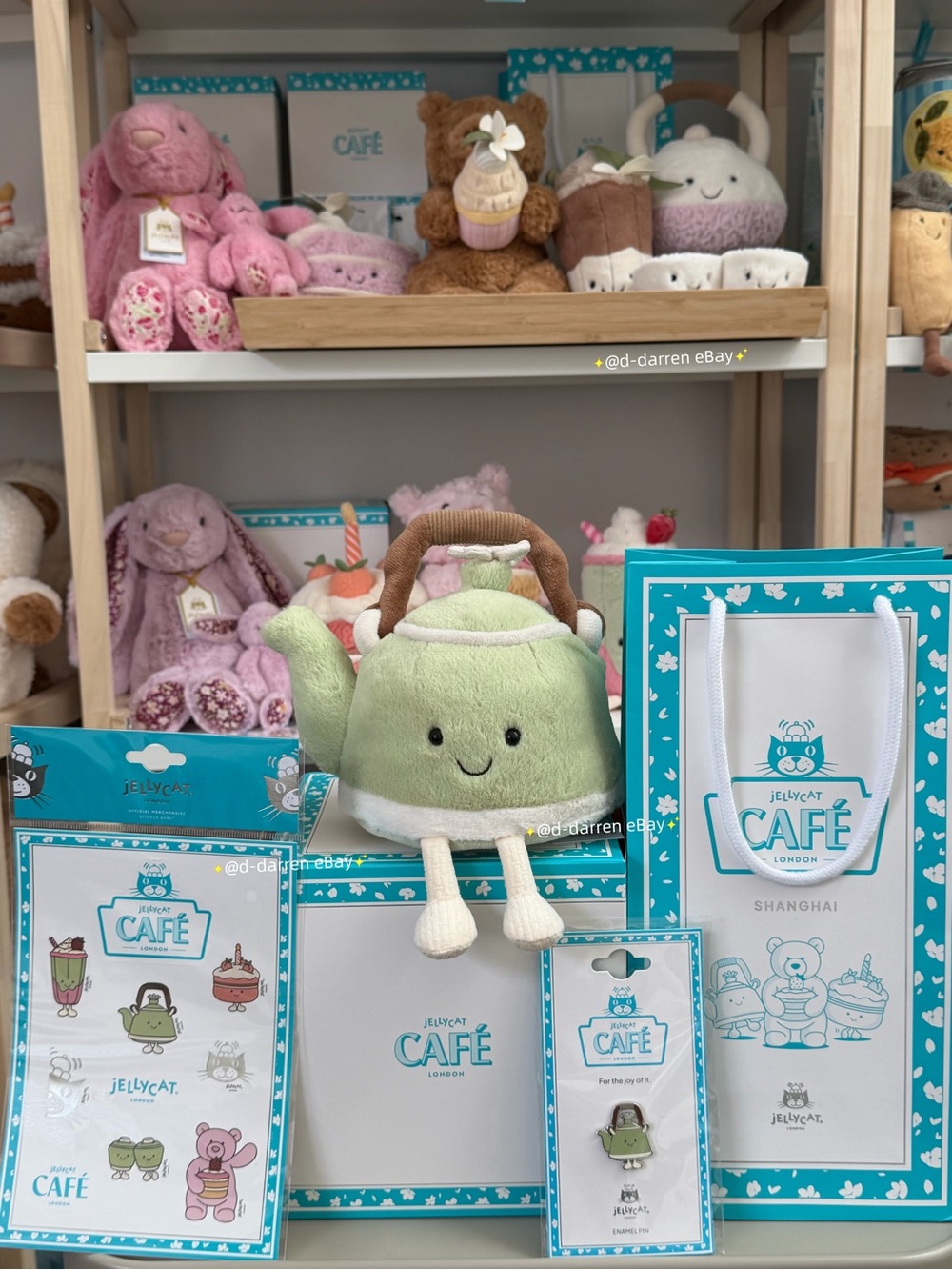 Jellycat Shanghai Exclusive Teapot. Brand new with tag